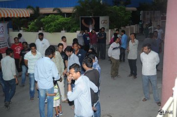 Son Of Sathyamurthy Movie Hungama in Hyderabad